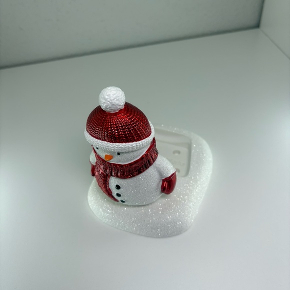HOLIDAY 2022 SHINING SNOWMAN FOAMING SOAP HOLDER Bath & Body Works NEW - Picture 2 of 5